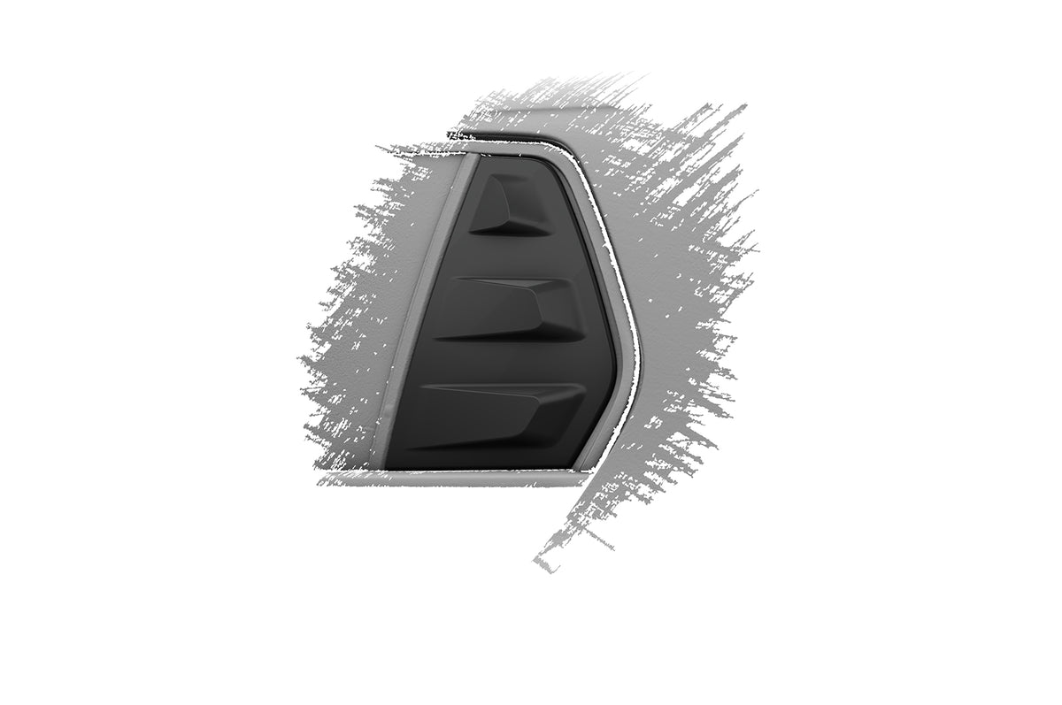 CSR Seitenscheibenblenden mit ABE für VW Golf 8 Schrägheck SSB018