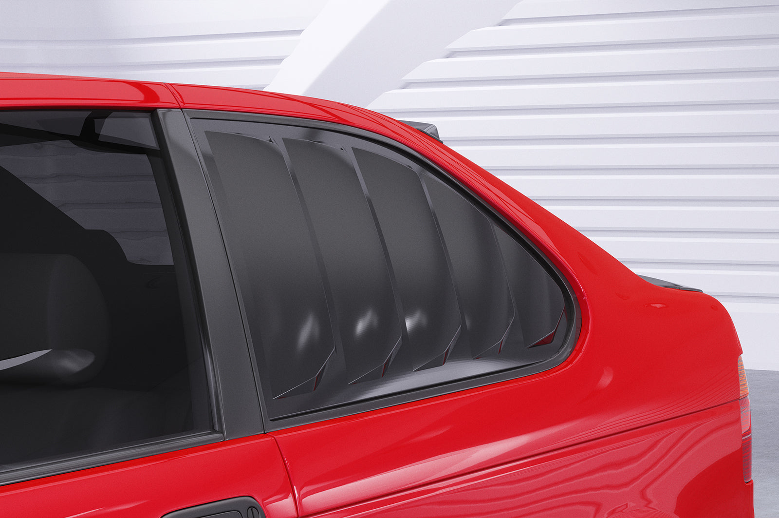 CSR Seitenscheibenblenden mit ABE für BMW 3er E36 Compact SSB020