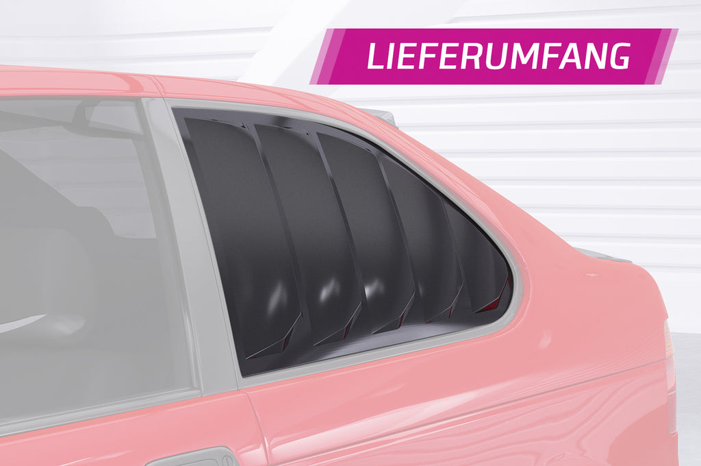 CSR Seitenscheibenblenden mit ABE für BMW 3er E36 Compact SSB020