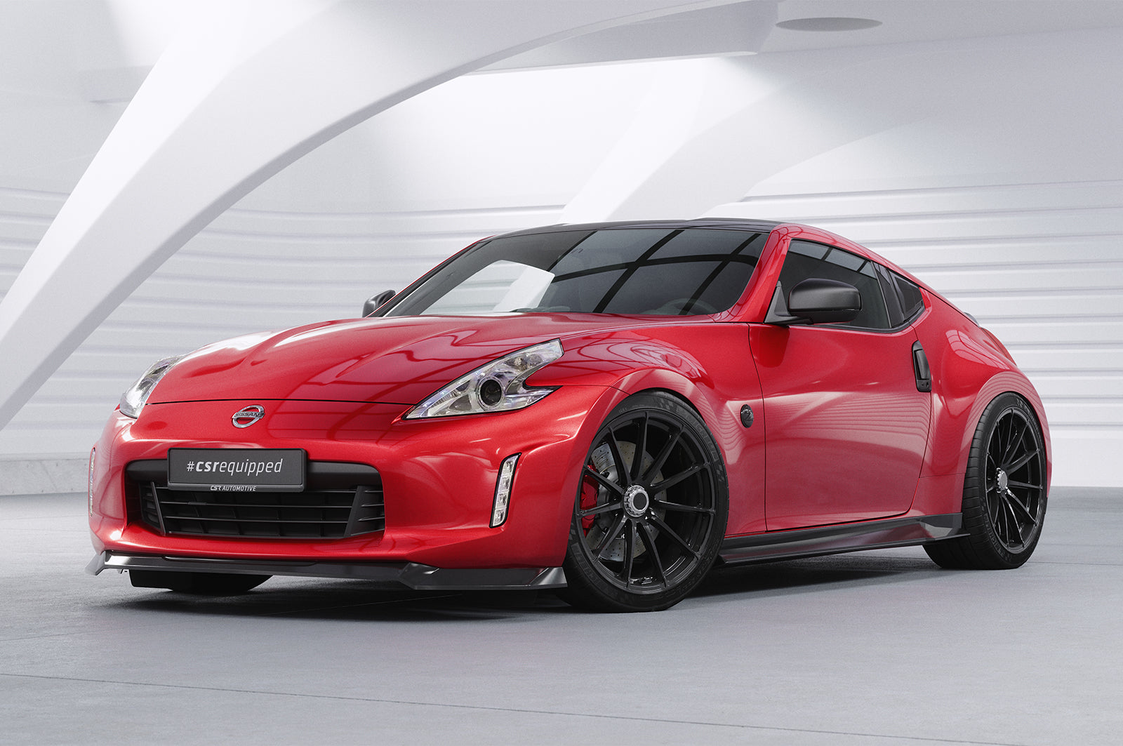 CSR Seitenscheibenblenden mit ABE für Nissan 370Z (Z34) Coupe SSB021
