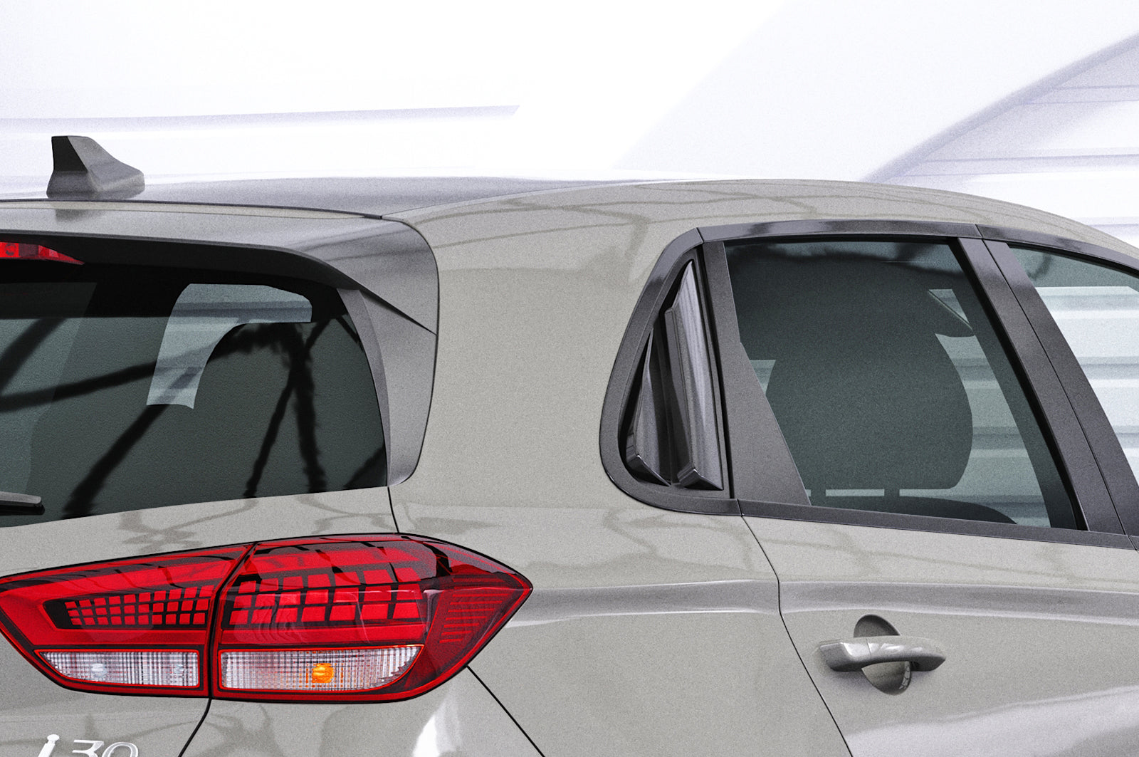 CSR Seitenscheibenblenden mit ABE für Hyundai I30 (PD) Schrägheck SSB024