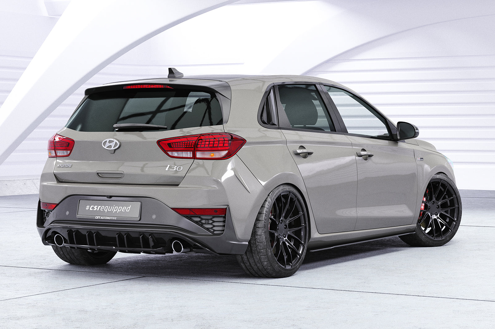 CSR Seitenscheibenblenden mit ABE für Hyundai I30 (PD) Schrägheck SSB024