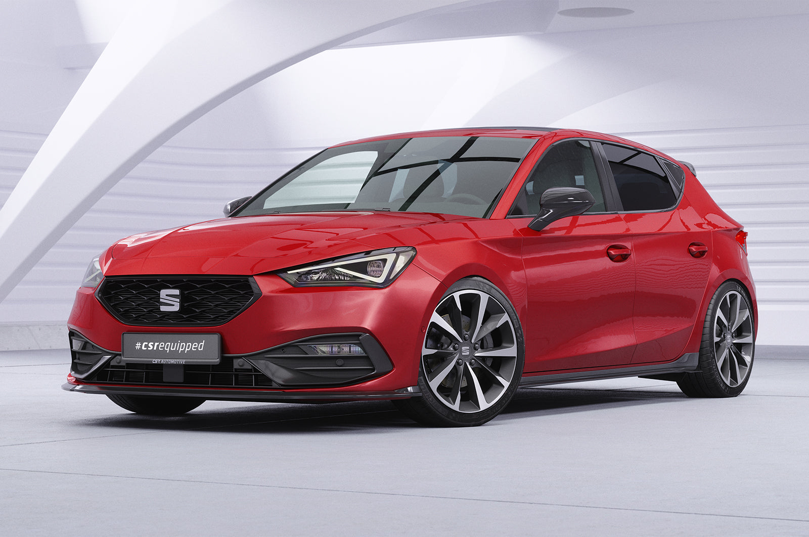 CSR Seitenscheibenblenden mit ABE für Seat / Cupra Leon 4 (Typ KL) Schrägheck SSB029