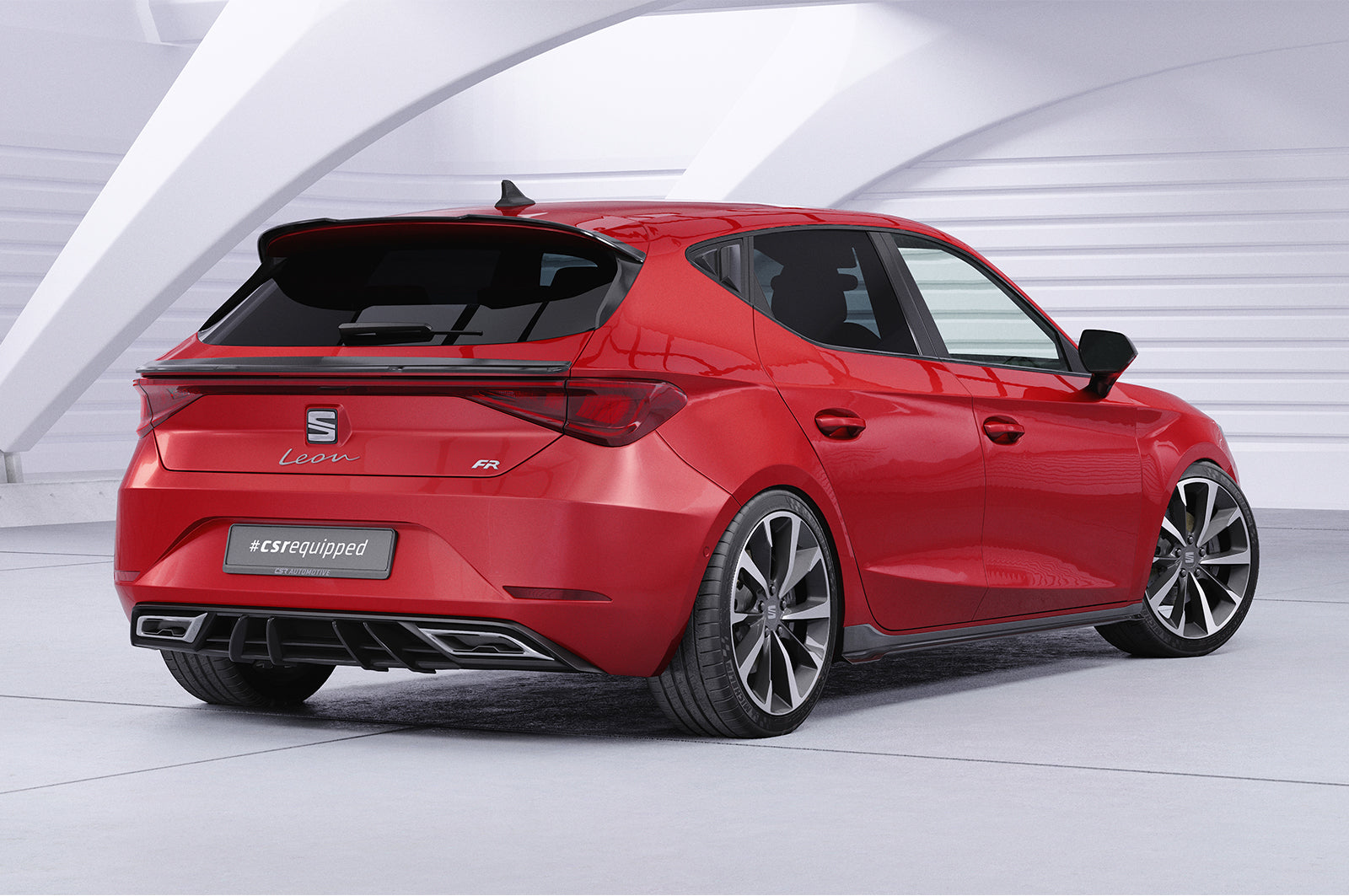 CSR Seitenscheibenblenden mit ABE für Seat / Cupra Leon 4 (Typ KL) Schrägheck SSB029