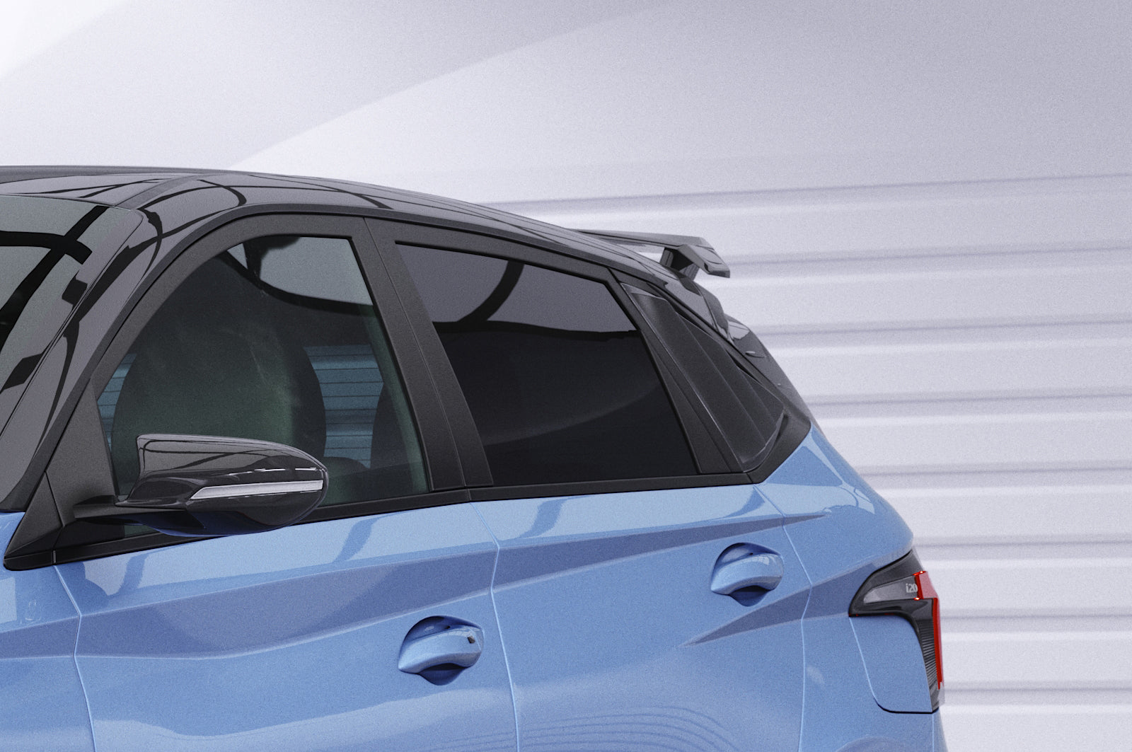 CSR Seitenscheibenblenden mit ABE für Hyundai I20 (BC3) SSB030