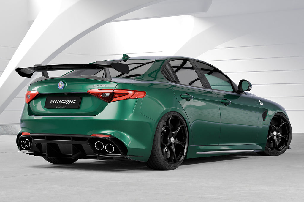 CSR Seitenscheibenblenden mit ABE für Alfa Romeo Giulia (Typ 952) SSB033