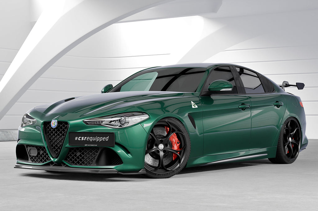 CSR Seitenscheibenblenden mit ABE für Alfa Romeo Giulia (Typ 952) SSB033