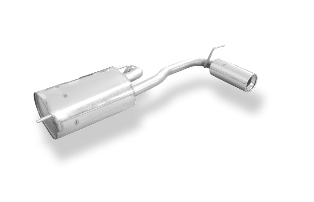 Fox passend fürSubaru Justy II für Modelle mit lackierter Stoßstange Endschalldämpfer quer  - 1x90 Typ 13