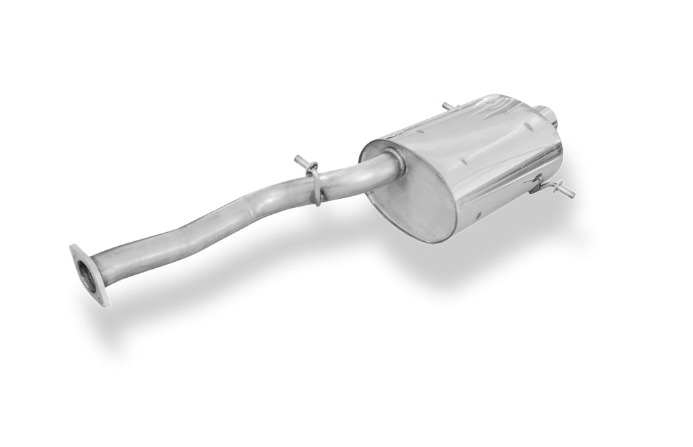 Fox passend für Subaru Impreza GD/ GG - Stufenheck/ Kombi Endschalldämpfer Ø63,5mm - 1x100 Typ 17