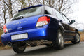 Fox passend für Subaru Impreza GD/ GG - Stufenheck/ Kombi Endschalldämpfer - 140x90 Typ 44