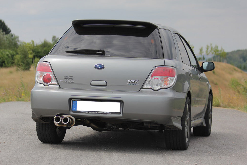 Fox passend fürSubaru Impreza Typ WRX/ STI Endschalldämpfer Ø70mm - 2x80 Typ 13