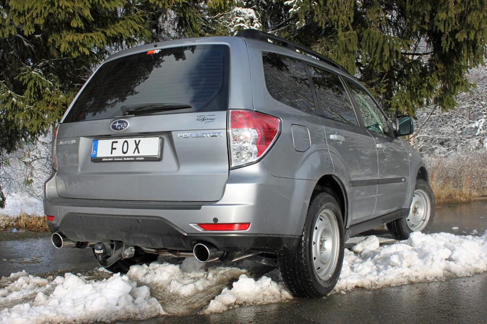 Fox passend fürSubaru Forester - SH Endschalldämpfer rechts/links - 1x100 Typ 16 rechts/links