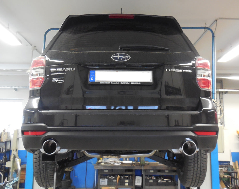 Fox passend fürSubaru Forester - SJ Endschalldämpfer rechts/links - 1x114 Typ 12 rechts/links