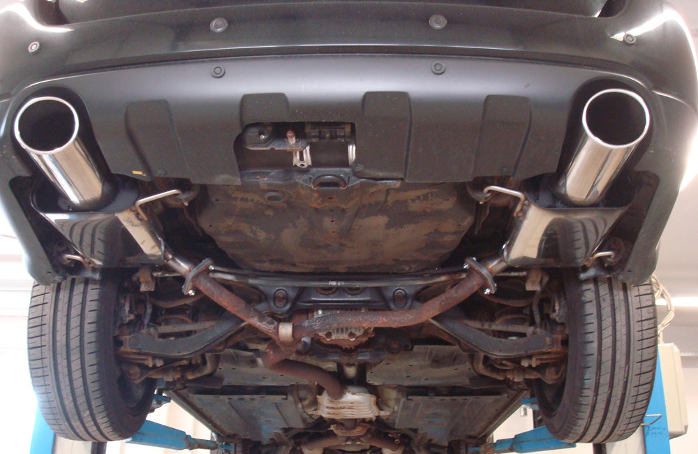 Fox passend fürSubaru Outback/ Legacy Outback BP - Kombi (Station Wagon) Endschalldämpfer rechts/links - 129x106 Typ 44 rechts/links