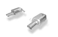 Fox passend für Subaru Outback/ Legacy Outback BP - Kombi (Station Wagon) Endschalldämpfer rechts/links - 129x106 Typ 44 rechts/links