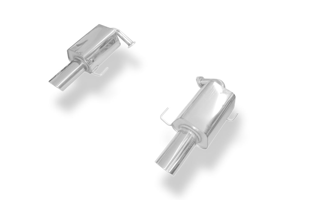 Fox passend fürSubaru Outback/ Legacy Outback BP - Kombi (Station Wagon) Endschalldämpfer rechts/links - 129x106 Typ 44 rechts/links