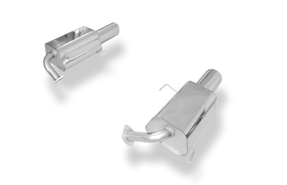 Fox passend fürSubaru Outback/ Legacy Outback BP - Kombi (Station Wagon) Endschalldämpfer rechts/links - 129x106 Typ 44 rechts/links