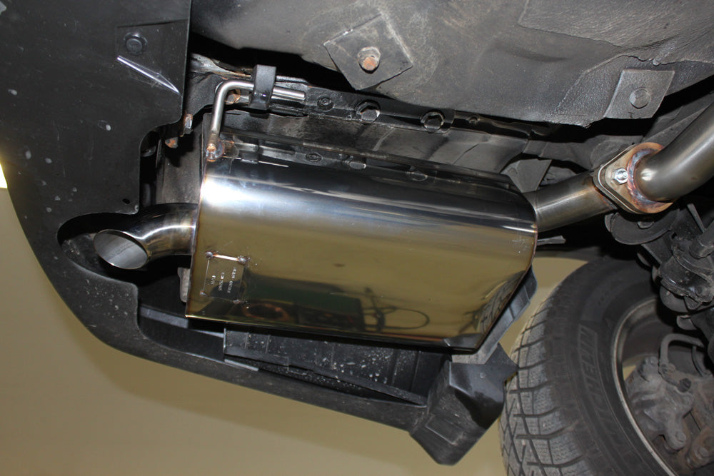 Fox passend fürSubaru Legacy V Station Wagon - BR Endschalldämpfer - 1x63 Typ 26