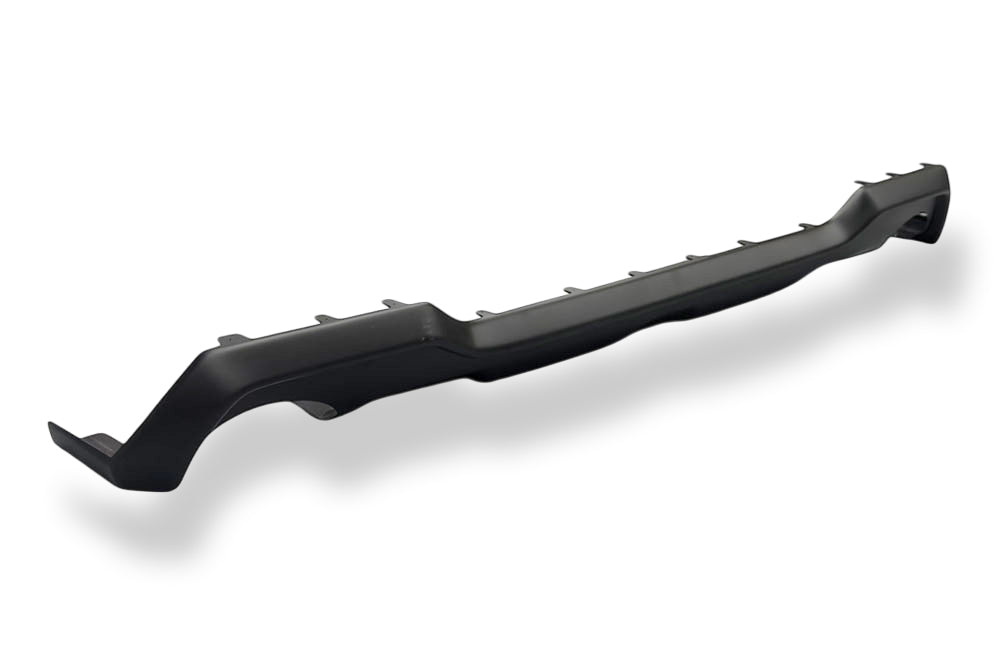 Fox passend fürSubaru Outback BT Heckeinsatz ABS schwarz matt mit Endrohrauschnitt rechts und links für 140x90mm oval