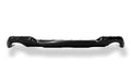 Fox passend für Subaru Outback BT Heckeinsatz ABS schwarz glänzend mit Endrohrauschnitt rechts und links für 140x90mm oval - auch für Modelle mit Anhängerkupplung