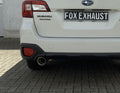 Fox passend für Subaru Outback BS Endschalldämpfer - Endrohr: 1x100 Typ 25