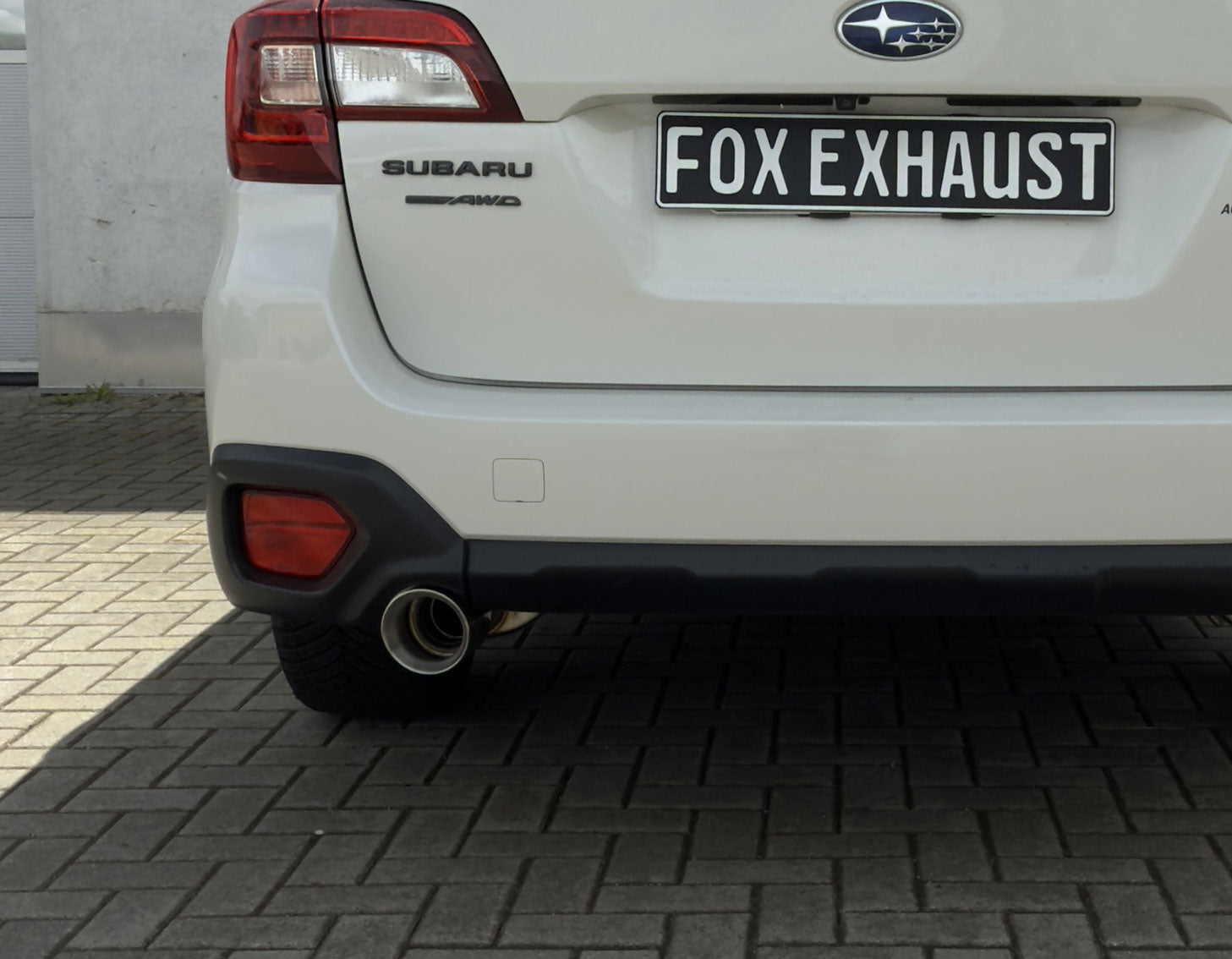 Fox passend für Subaru Outback BS Endschalldämpfer - Endrohr: 1x100 Typ 25