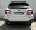 Fox passend für Subaru Outback BS Endschalldämpfer rechts/links und Vorschalldämpfer - Endrohre 1x90 Typ 25 rechts/links