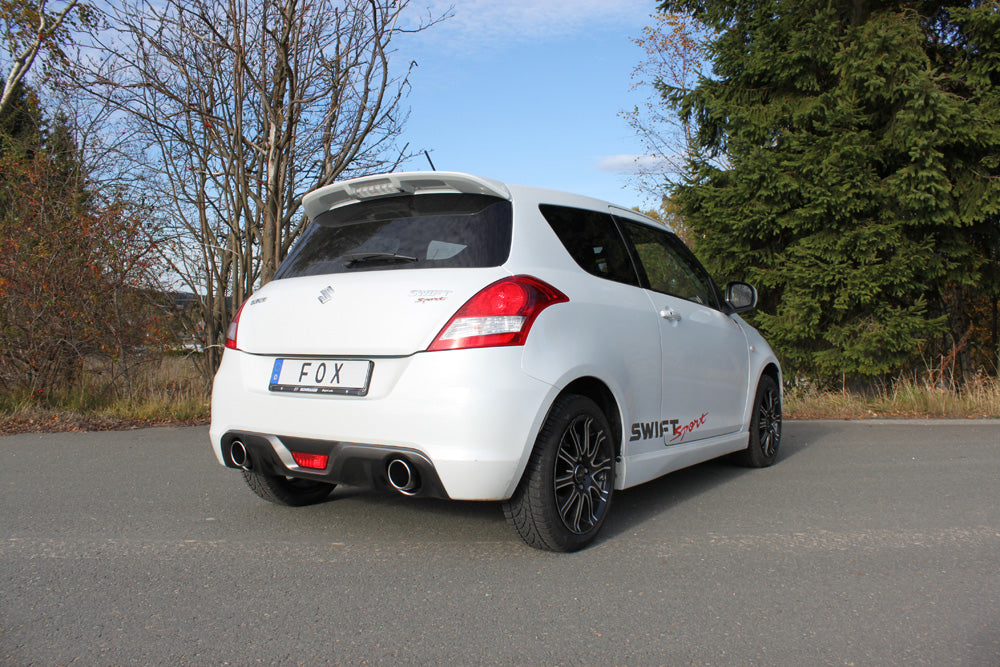 Fox passend fürSuzuki Swift Sport IV Endschalldämpfer Ausgang rechts/links - 1x100 Typ 16 rechts/links