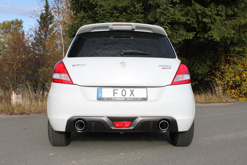 Fox passend fürSuzuki Swift Sport IV Endschalldämpfer Ausgang rechts/links - 1x100 Typ 16 rechts/links