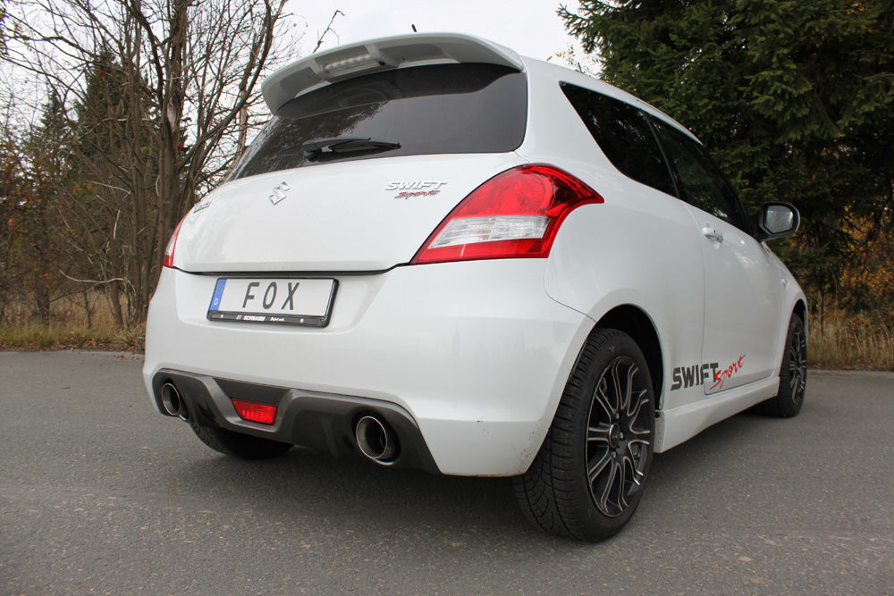 Fox passend fürSuzuki Swift Sport IV Endschalldämpfer Ausgang rechts/links - 1x100 Typ 25 rechts/links