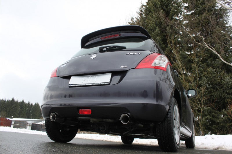 Fox passend für Suzuki Swift Sport IV - 4x4 Endschalldämpfer Ausgang rechts/links - 1x90 Typ 25 rechts/links