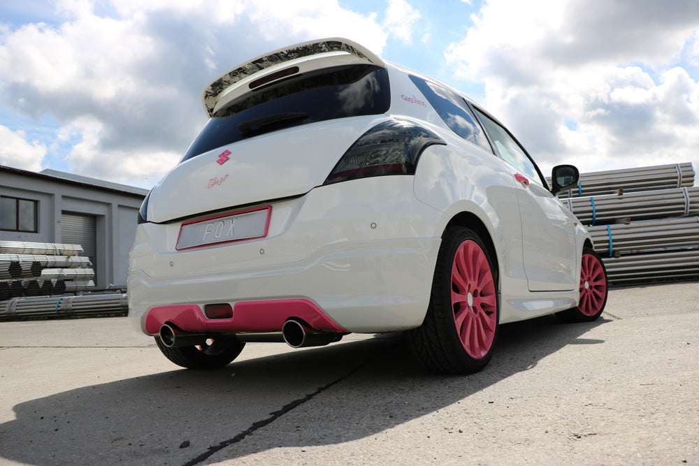 Fox passend für Suzuki Swift IV Endschalldämpfer Ausgang rechts/links - 1x100 Typ 16 rechts/links