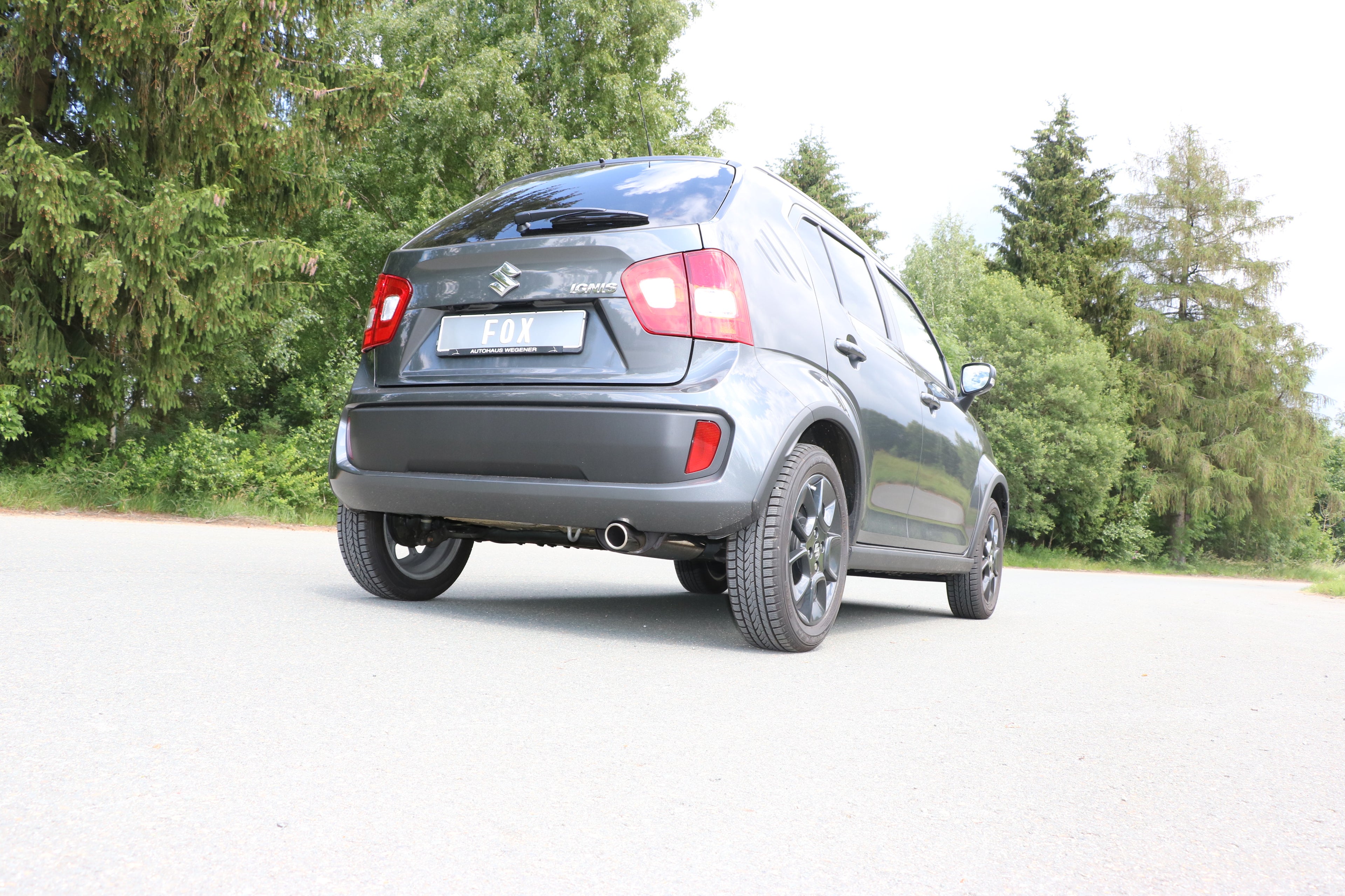 Fox passend fürSuzuki Ignis III - Frontantrieb Endschalldämpfer - 1x76 Typ 16