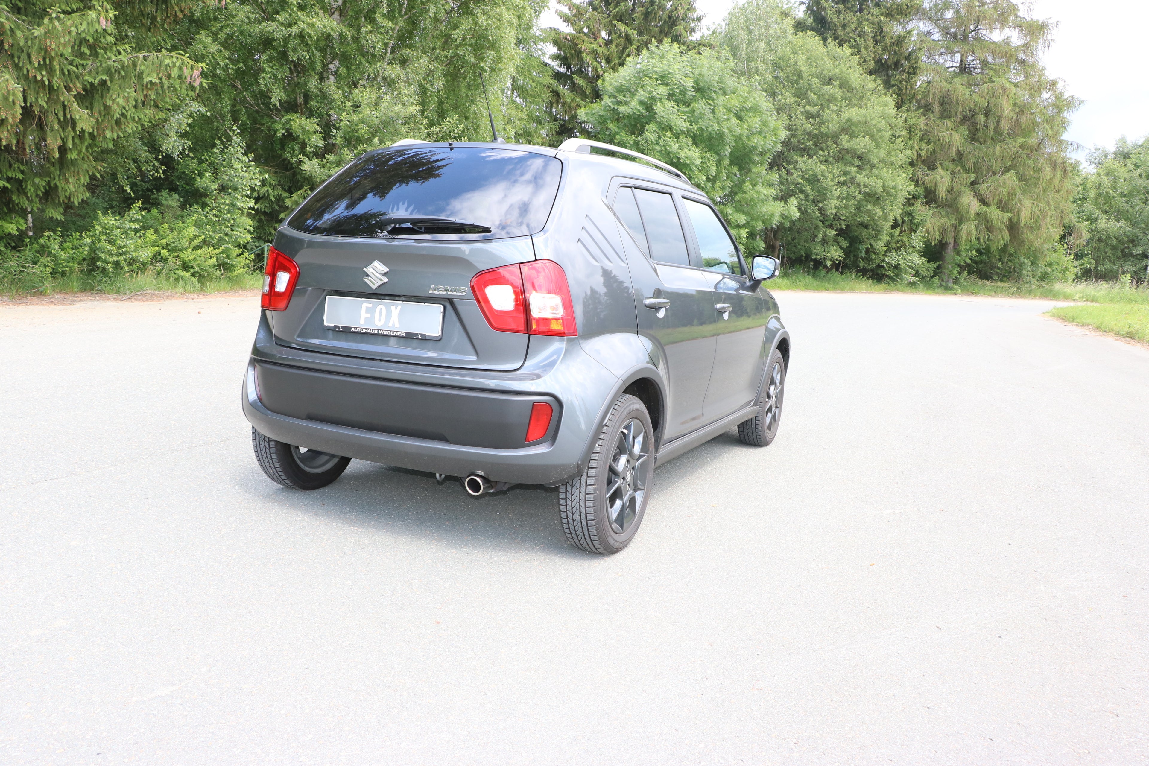 Fox passend fürSuzuki Ignis III - Frontantrieb Endschalldämpfer - 1x76 Typ 16