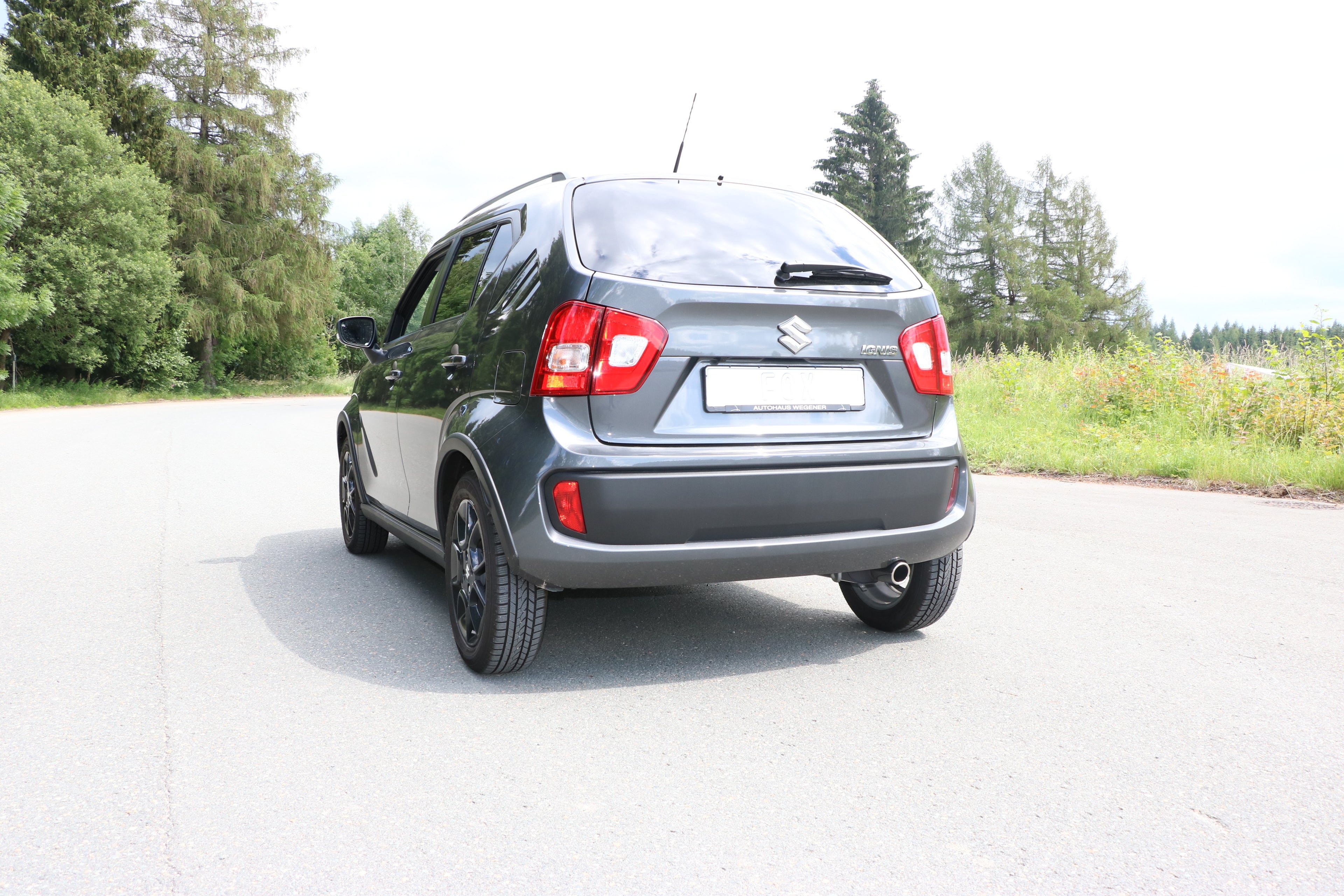 Fox passend fürSuzuki Ignis III - Frontantrieb Endschalldämpfer - 1x76 Typ 16