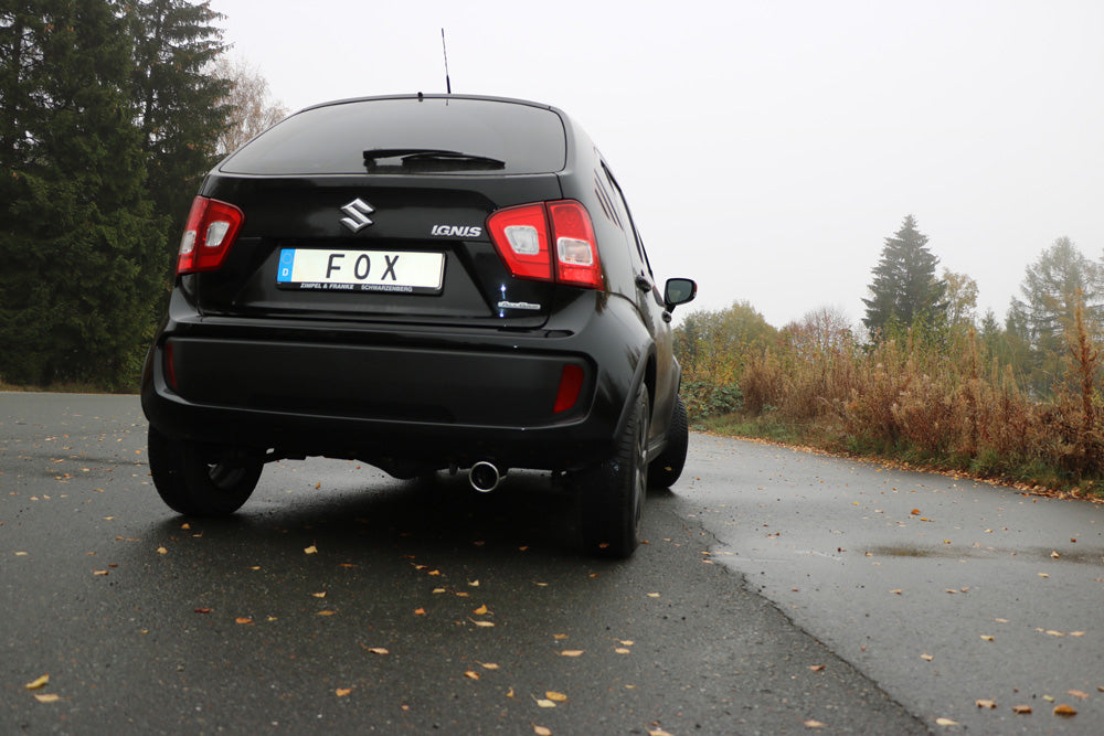 Fox passend fürSuzuki Ignis III - 4x4 Endschalldämpfer - 1x90 Typ 16