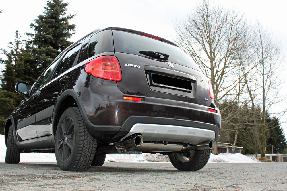 Fox passend fürSuzuki SX4 - 4x4 Endschalldämpfer Ausgang rechts/links - 1x90 Typ 25 rechts/links