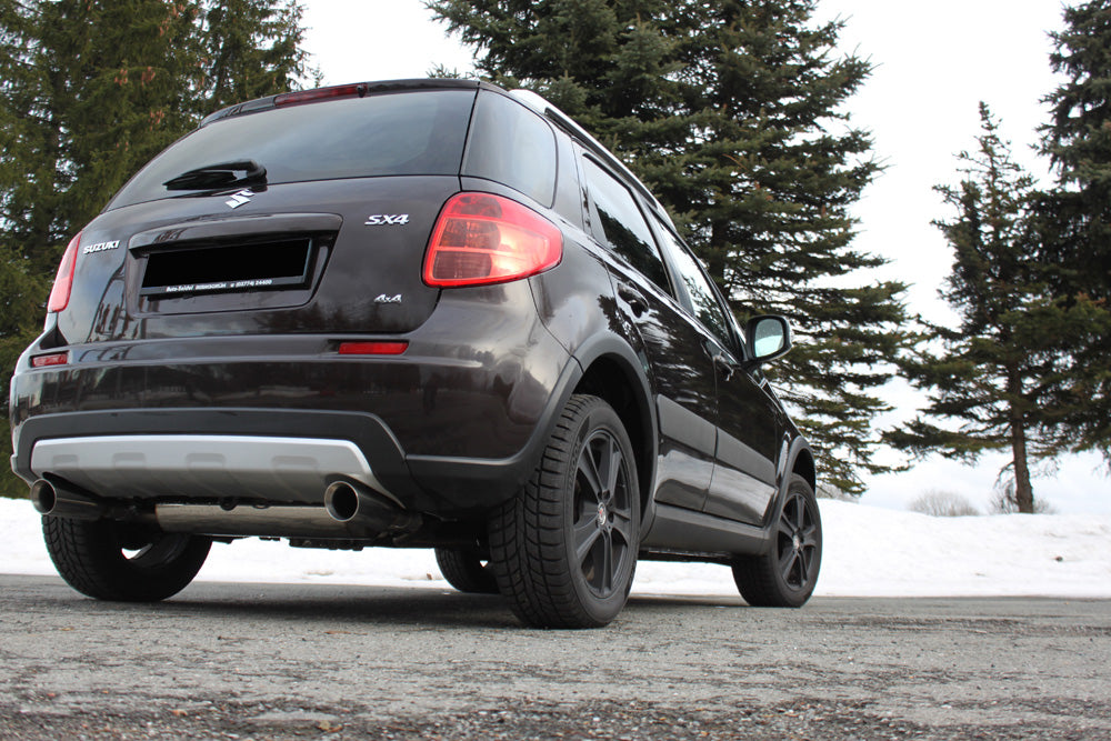 Fox passend fürSuzuki SX4 - 4x4 Endschalldämpfer Ausgang rechts/links - 1x90 Typ 25 rechts/links