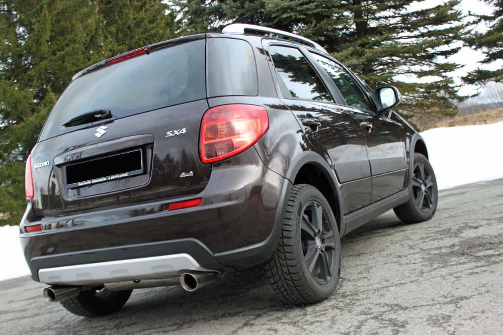 Fox passend fürSuzuki SX4 - 4x4 Endschalldämpfer Ausgang rechts/links - 1x90 Typ 25 rechts/links