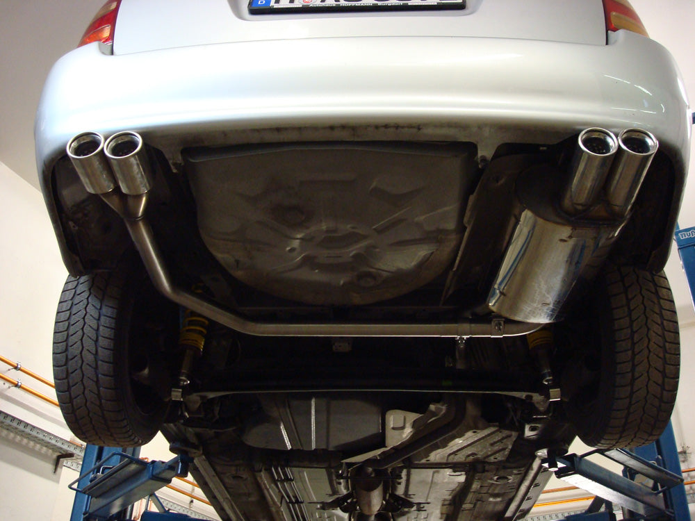 Fox passend fürToyota Corolla E12 Combi Endschalldämpfer Ausgang rechts/links - 2x80 Typ 13 rechts/links