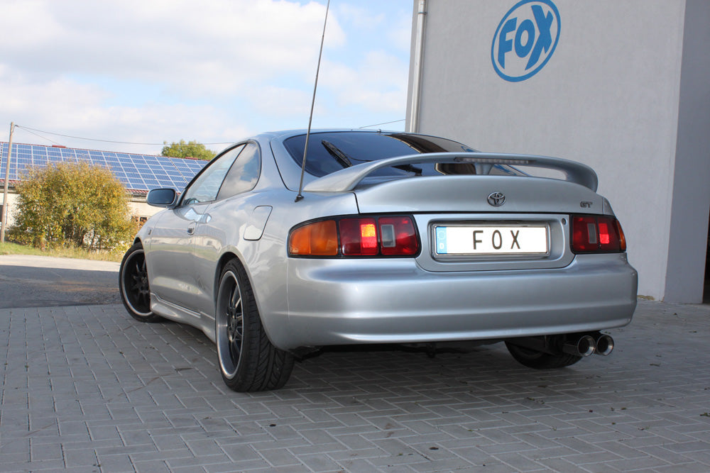 Fox passend fürToyota Celica T20 Endschalldämpfer - 2x90 Typ 22