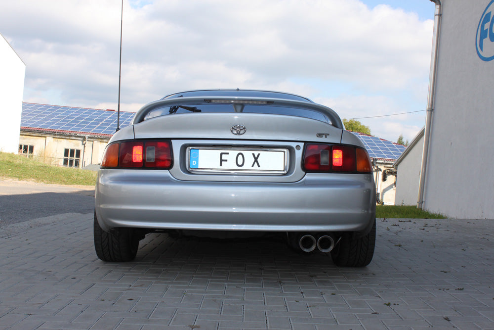 Fox passend fürToyota Celica T20 Endschalldämpfer - 2x90 Typ 22