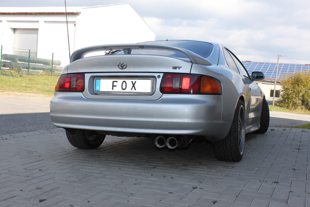 Fox passend fürToyota Celica T20 Endschalldämpfer - 2x90 Typ 22