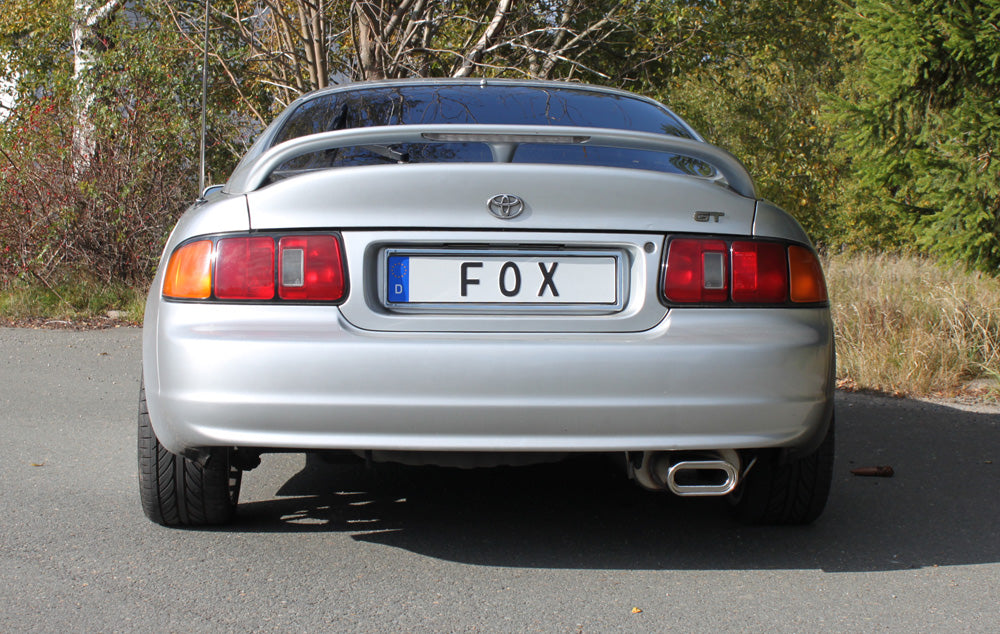 Fox passend fürToyota Celica T20 Endschalldämpfer - 160x80 Typ 53