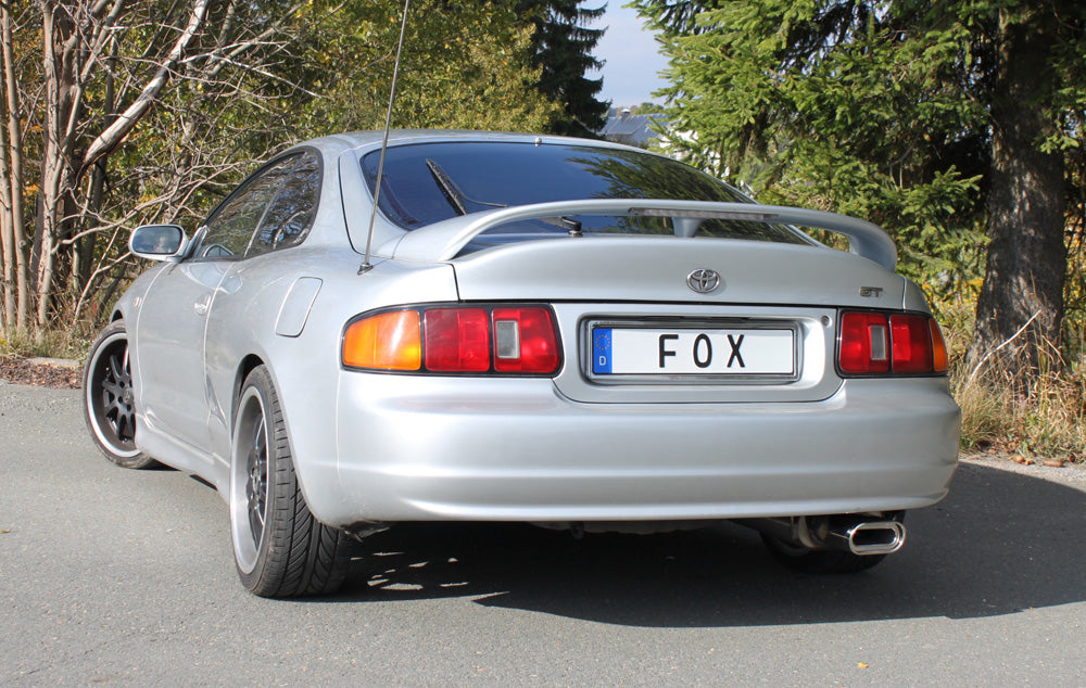 Fox passend fürToyota Celica T20 Endschalldämpfer - 160x80 Typ 53