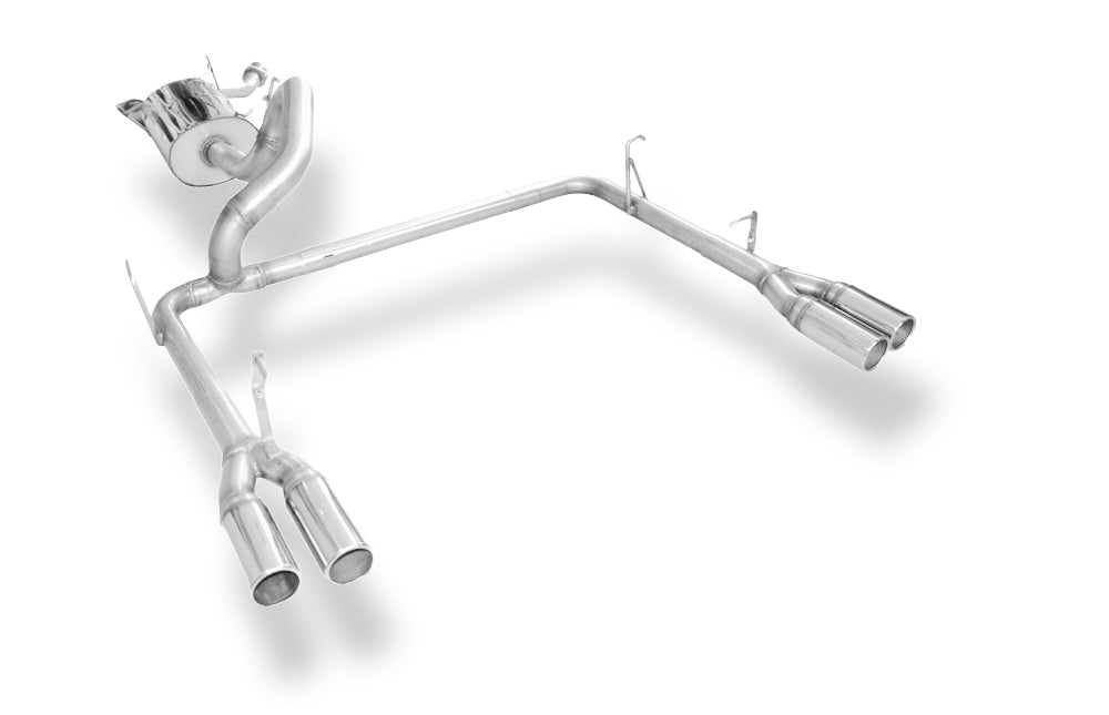 Fox passend fürToyota Landcruiser J20 - Diesel Endschalldämpfer rechts/links - 2x76 Typ 12 rechts/links