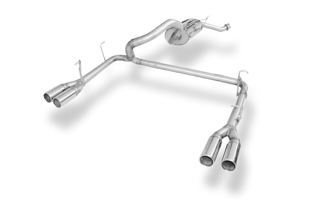 Fox passend für Toyota Landcruiser J20 - Diesel Endschalldämpfer rechts/links - 2x76 Typ 12 rechts/links