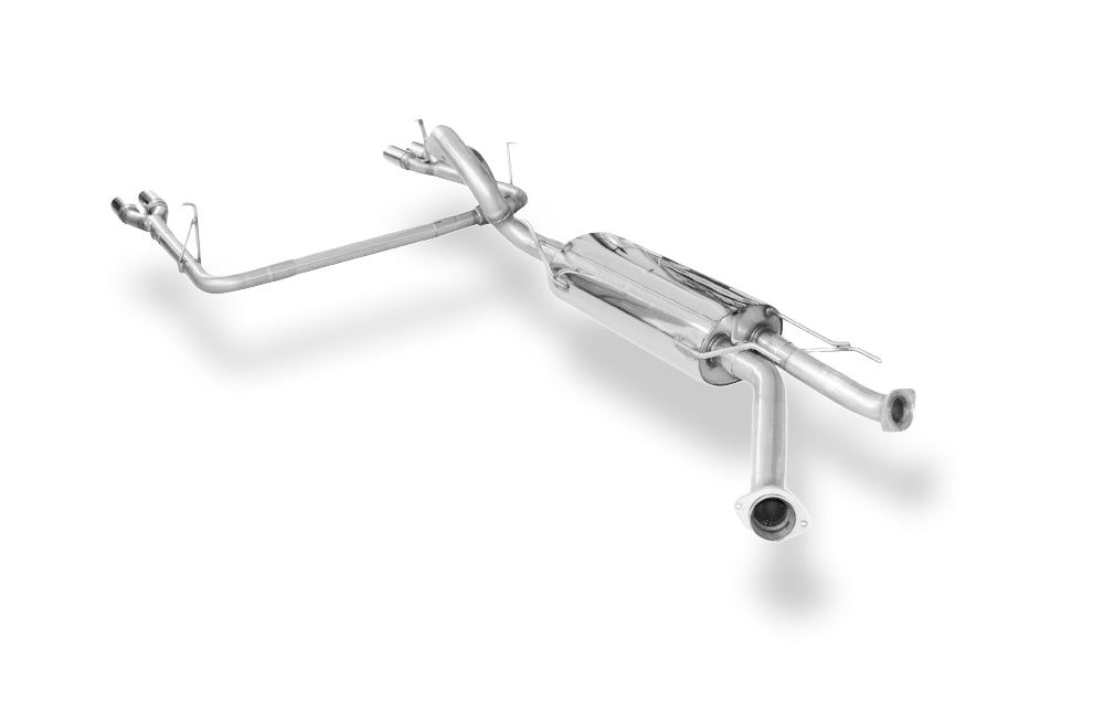 Fox passend fürToyota Landcruiser J20 - Diesel Endschalldämpfer rechts/links - 2x76 Typ 12 rechts/links