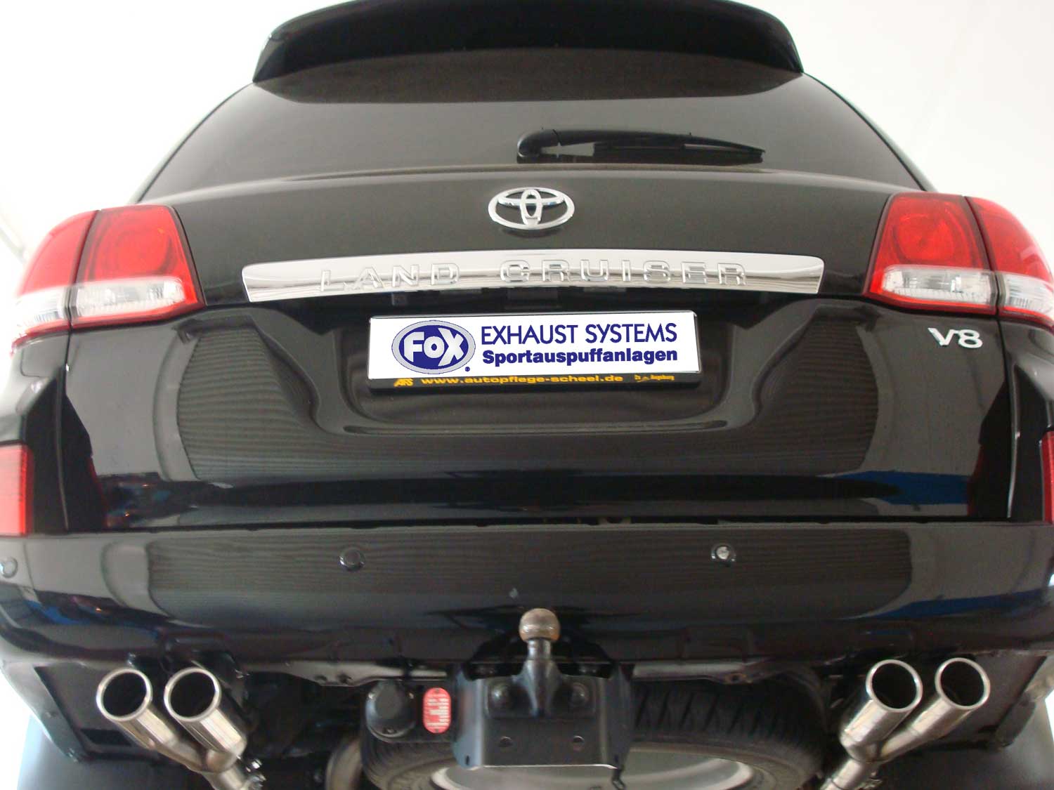 Fox passend fürToyota Landcruiser J20 - Diesel Endschalldämpfer rechts/links - 2x76 Typ 12 rechts/links