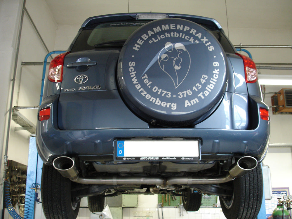 Fox passend fürToyota RAV 4 III Endrohrsystem rechts/links passend auf original Mittelschalldämpfer - 140x90 Typ 32 rechts/links